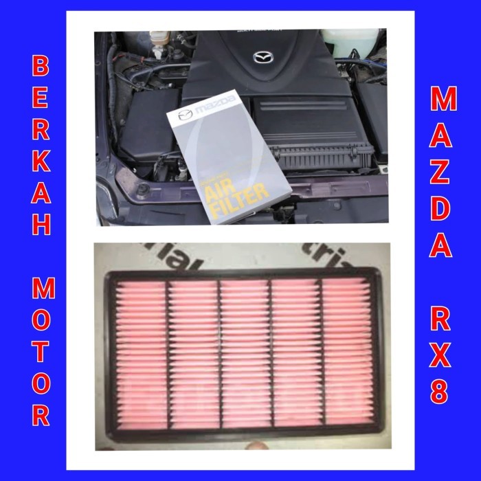 COD New Part filter udara mazda rx8 Genuine