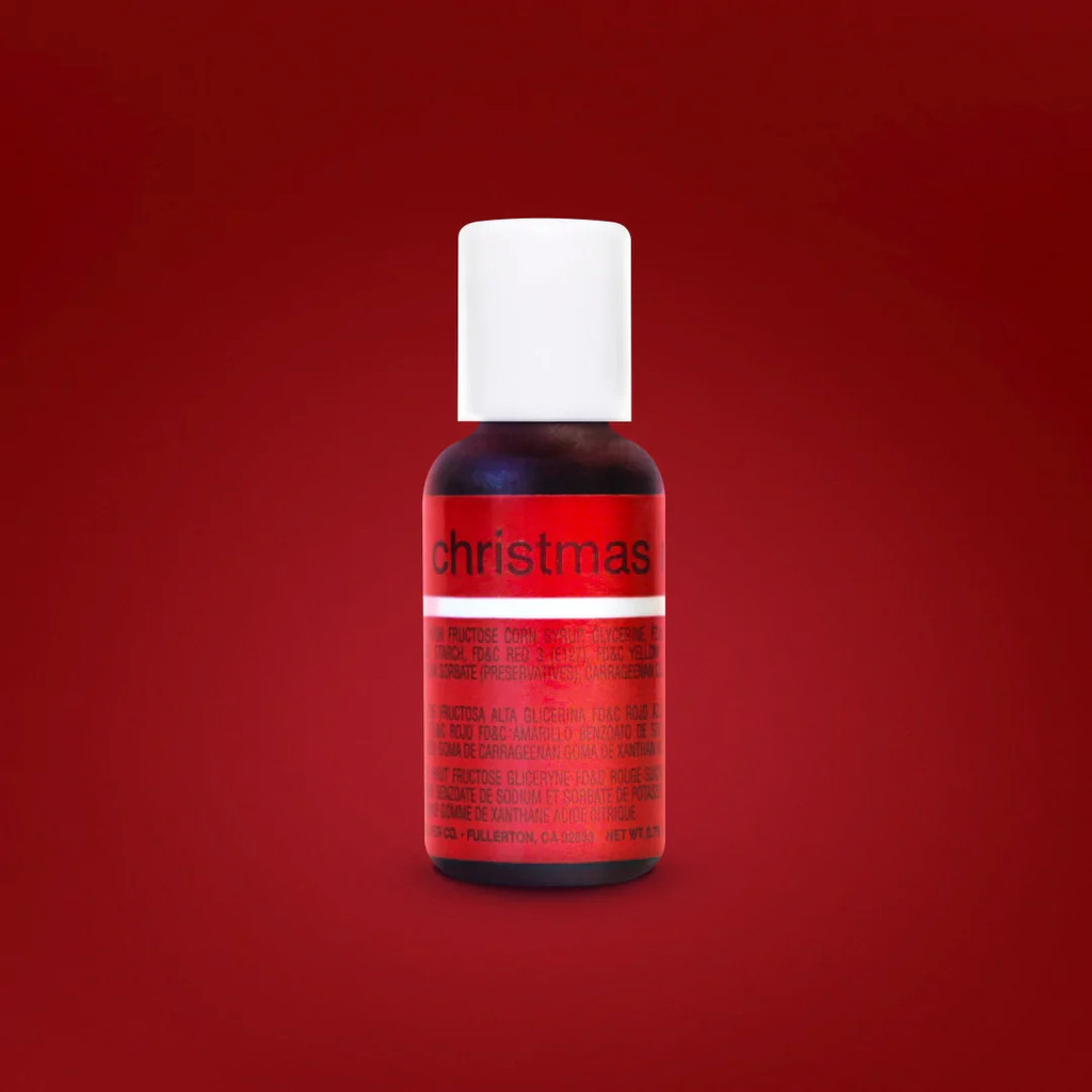 

Chefmaster CHRISTMAS RED Liqua Gel Food Color 20 gr Pewarna Makanan 20ml
