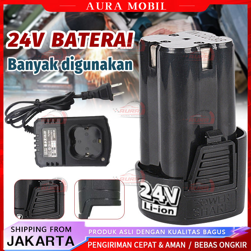 12V/24V 2PCS Batrai Baterai Bor Cordless 12v 12 Volt Jld Baterai Bor Cordless Li-Ion 12 Volt Baterai