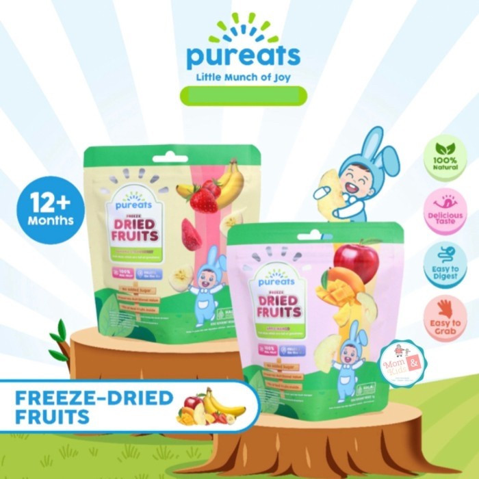 

Pureats Freeze Dried Fruits - Cemilan Buah Kering