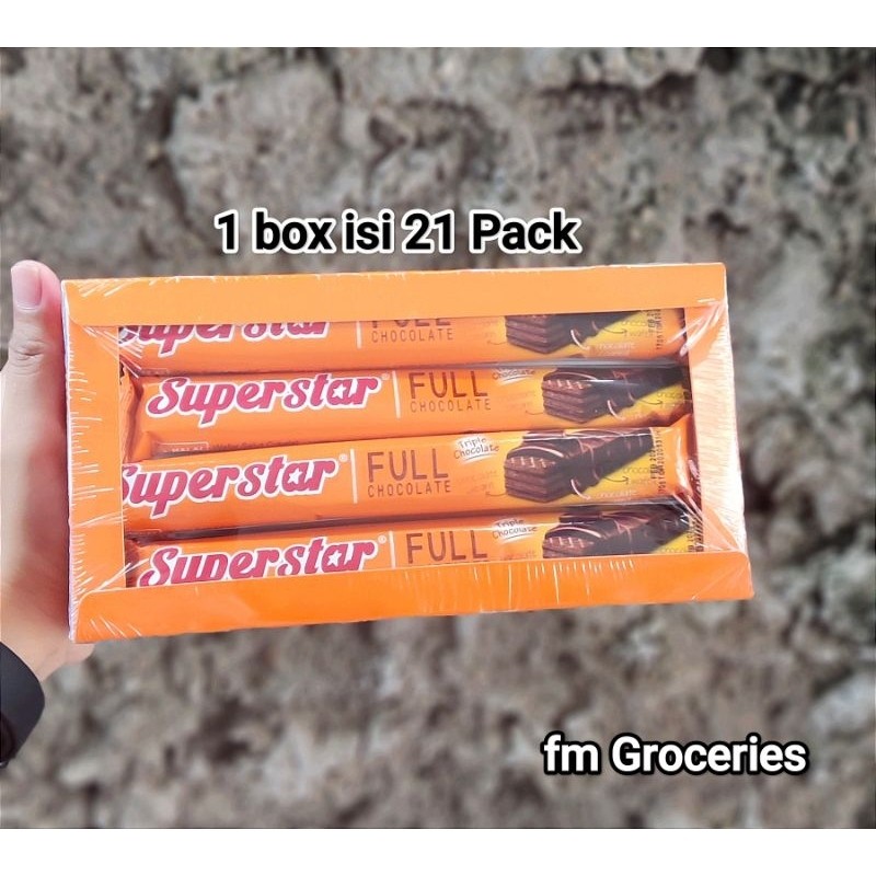 

superstar wafer box isi 21 pcs