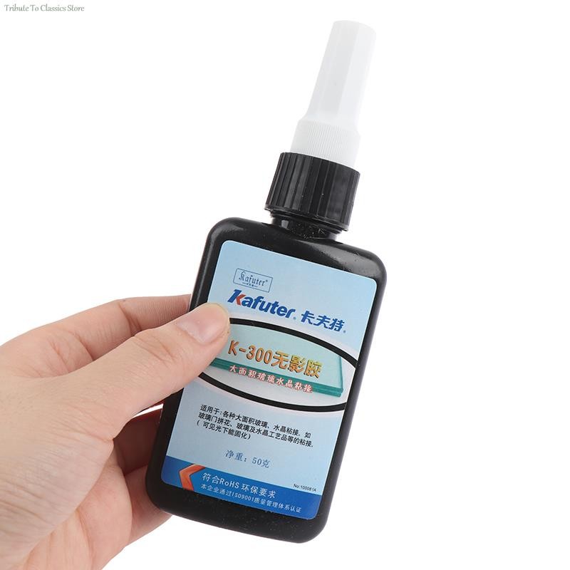 

50ml UV Glue Curing Adhesive K-300 Transparent Crystal Glass Adhesive Gule Wholesale