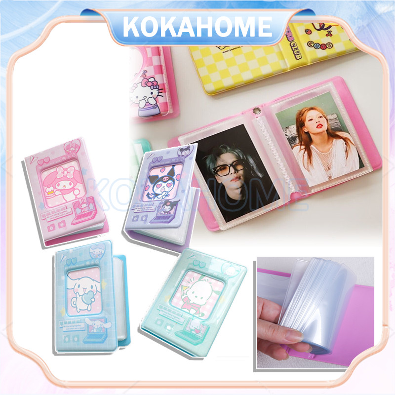 mini sanrio kpop collection book/tempat foto mini sanrio kpop collection book/collect polaroid