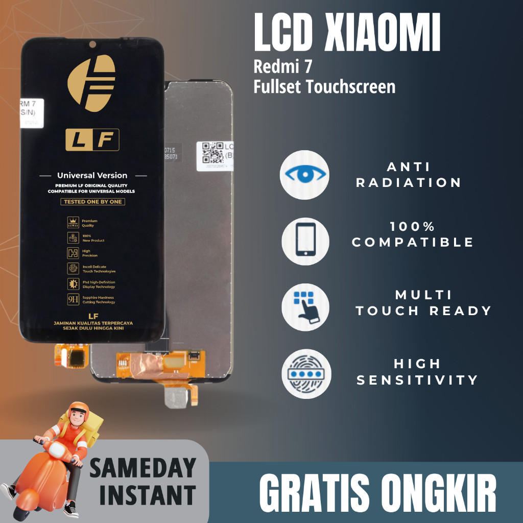 LF - LCD Xiaomi Redmi 7 Fullset Touchscreen