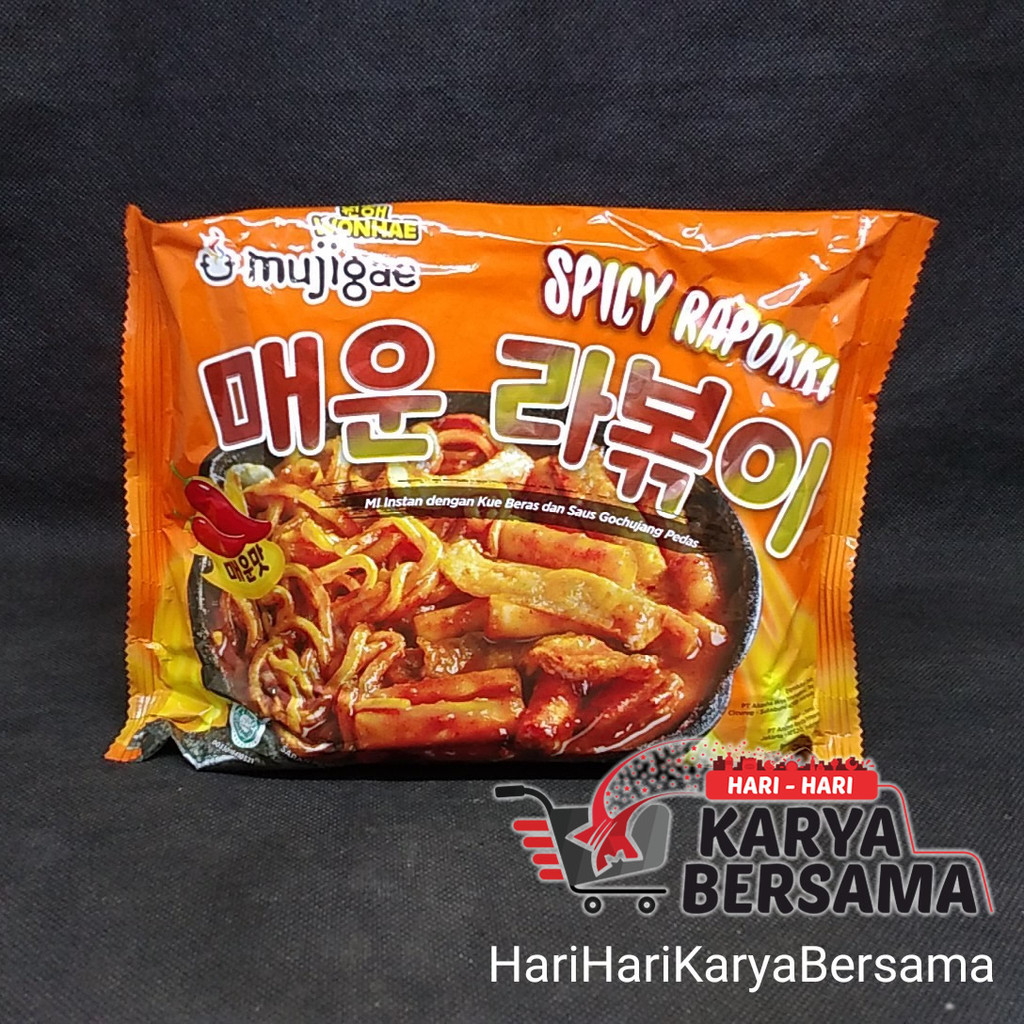 

MI INSTAN WONHAE MUJIGAE SPICY RAPOKKI 260GR