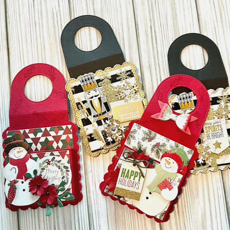 

Mini Bottle Pocket Tag Metal Cutting Dies for DIY Scrapbooking Album Paper Cards Decorative Crafts Embossing Die Cuts