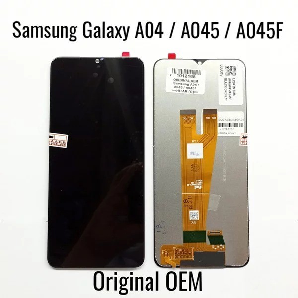 Original OEM - LCD Touchscreen Fullset Samsung Galaxy A04 / A045 / A045F / SM-A045F / SM-A045F/DS / 