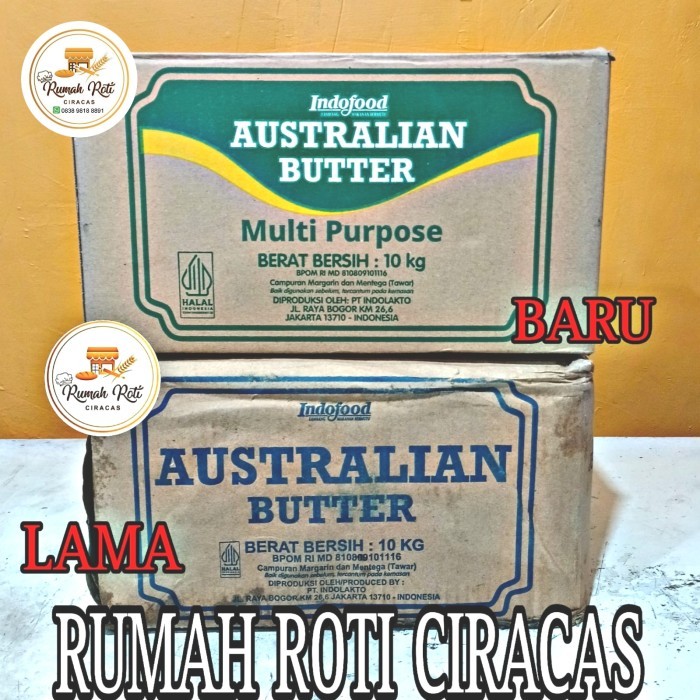 

[Promo] BUTTER AUSTRALIAN 10KG UNSALTED AUSTRALIA BUTER 10 KG BKN ANCHOR ELLE