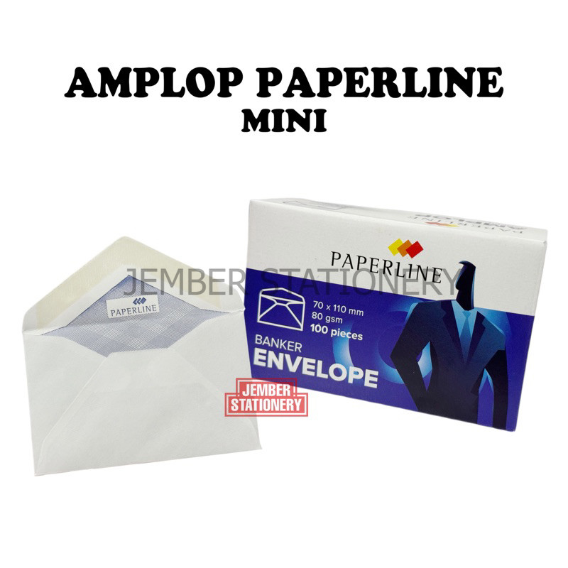 (100pcs) Amplop Paperline Mini