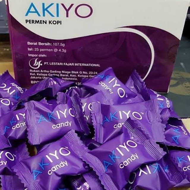 

Asli Permen coffe gingseng Akio akiyo Asli mantap