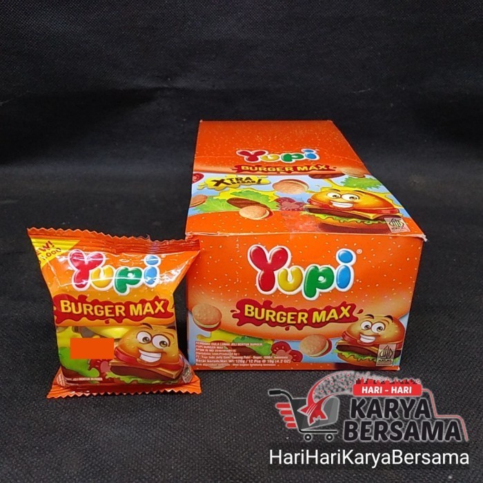 

YUPI BURGER MAX KTK ISI 12S PER BOX