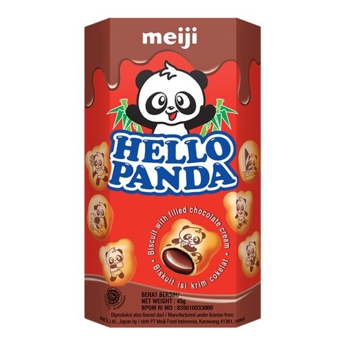 

NEW ITEM SNACK HELLO PANDA BISKUIT CHOCOLATE 45g