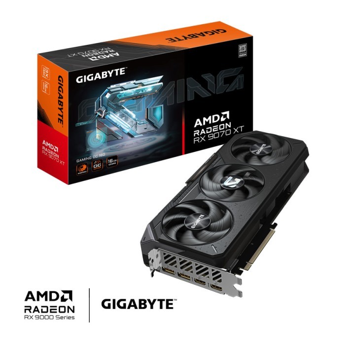 GIGABYTE Radeon RX 9070 XT GAMING OC 16GB GDDR6 | VGA RADEON RX 9070XT