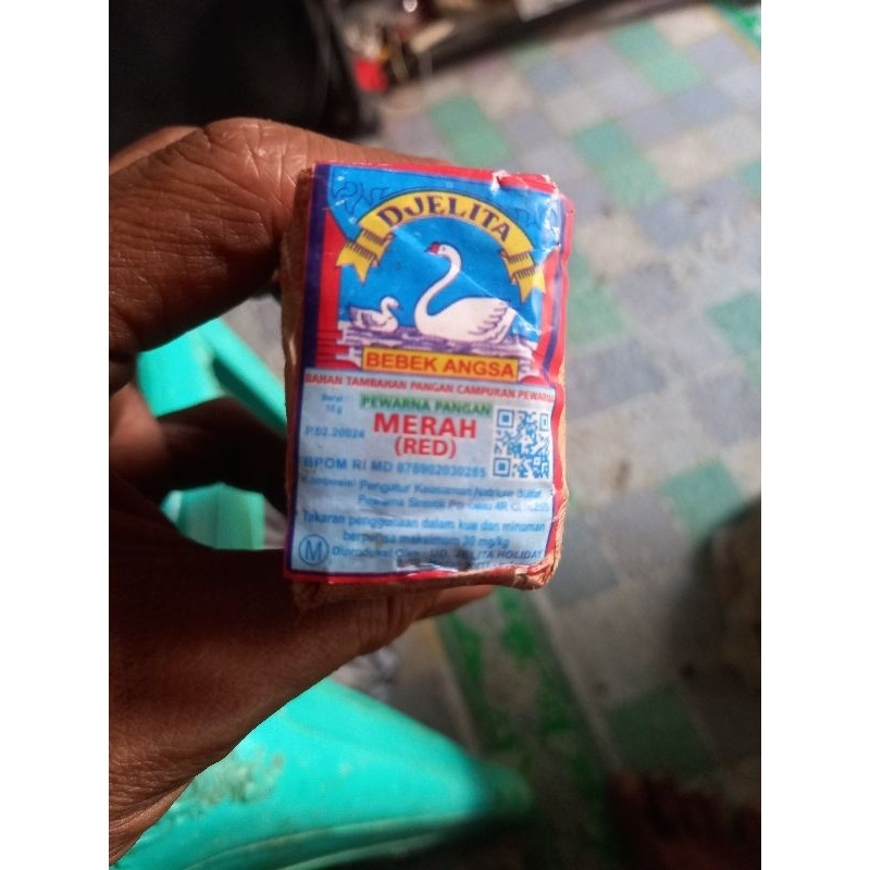 

Pewarna Makanan Warna Merah Cap Bebek Angsa