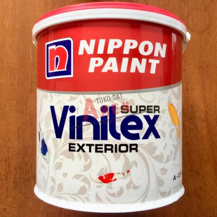 NIPPON PAINT VINILEX SUPER EXTERIOR 5KG - BUTTER TOAST / CAT TEMBOK