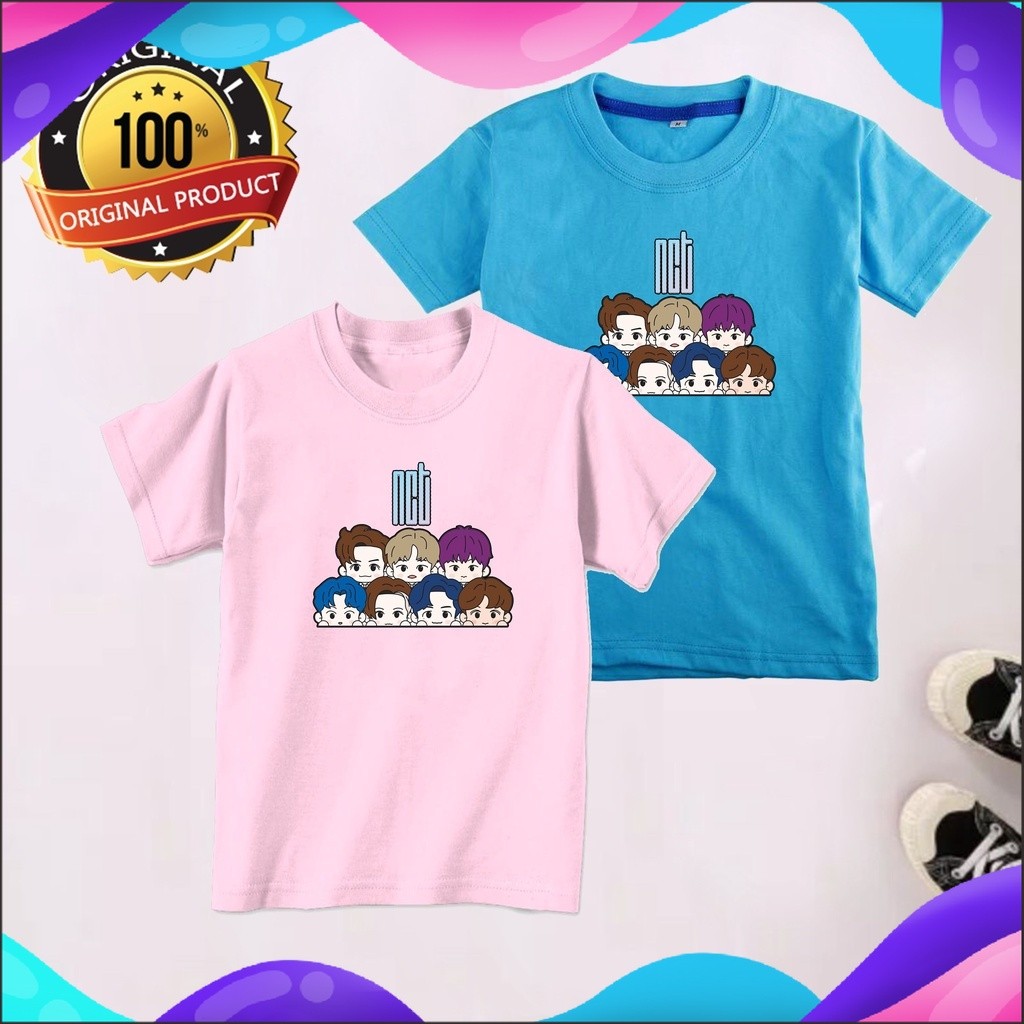 DNR - Baju Kaos Anak  Korea NCT Dream Kpop Koreaan Lengan Pendek Fashion Kids 24 A6