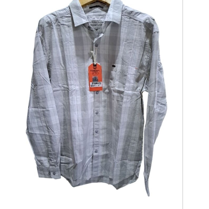 Kemeja lengan panjang cardinal casual