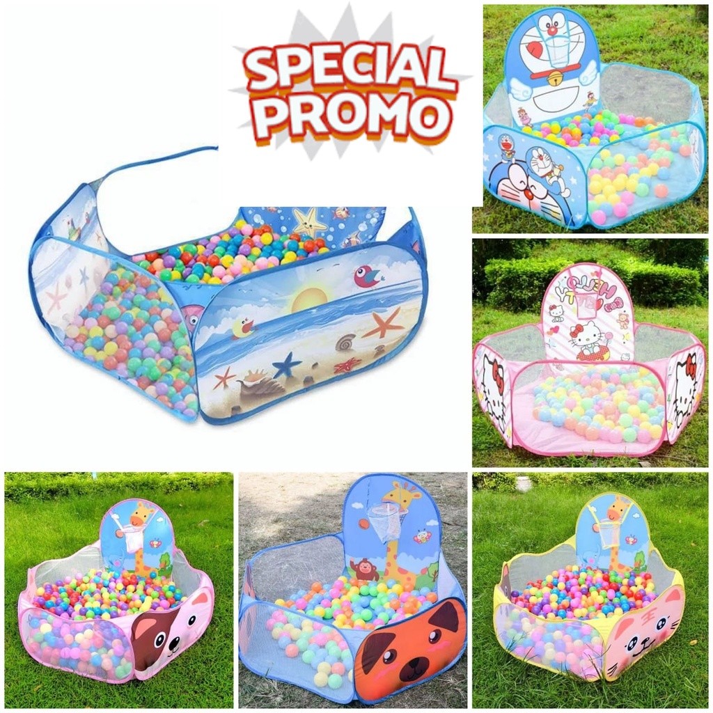 Kolam Mandi Bola, Keranjang Mandi Bola, Keranjang Basket Bola