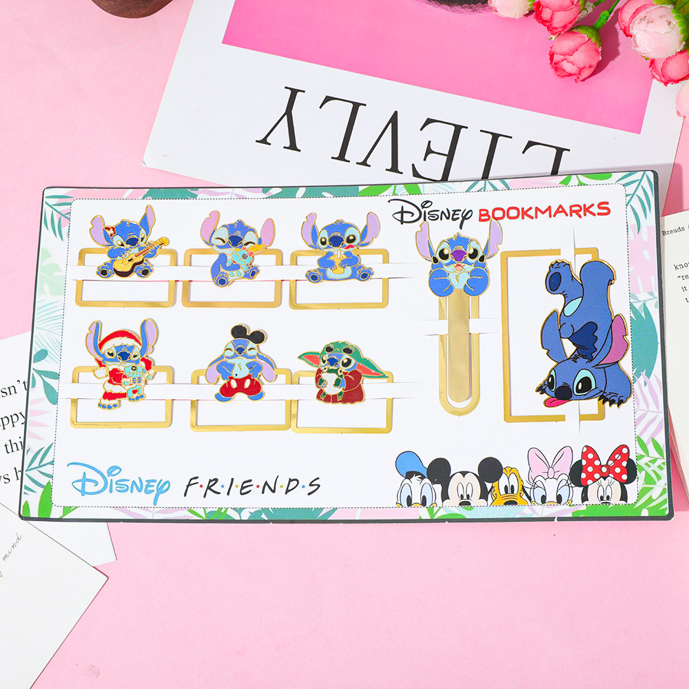 

Stitch Bookmark Set Bookworms Book Lovers Book Accessories Student Study Stationery Book Lovers Reading Locator