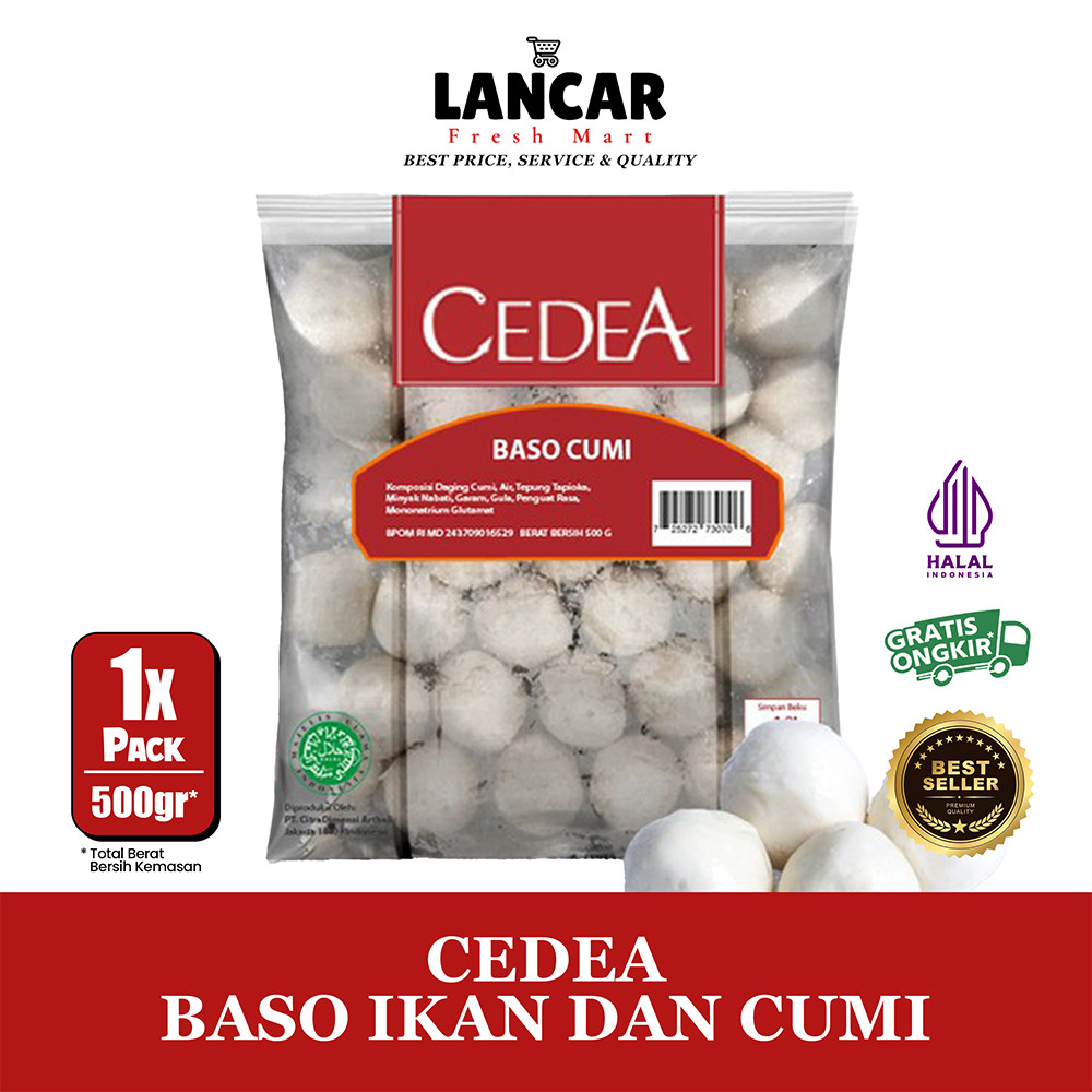 

CEDEA BAKSO IKAN DAN CUMI 500gr