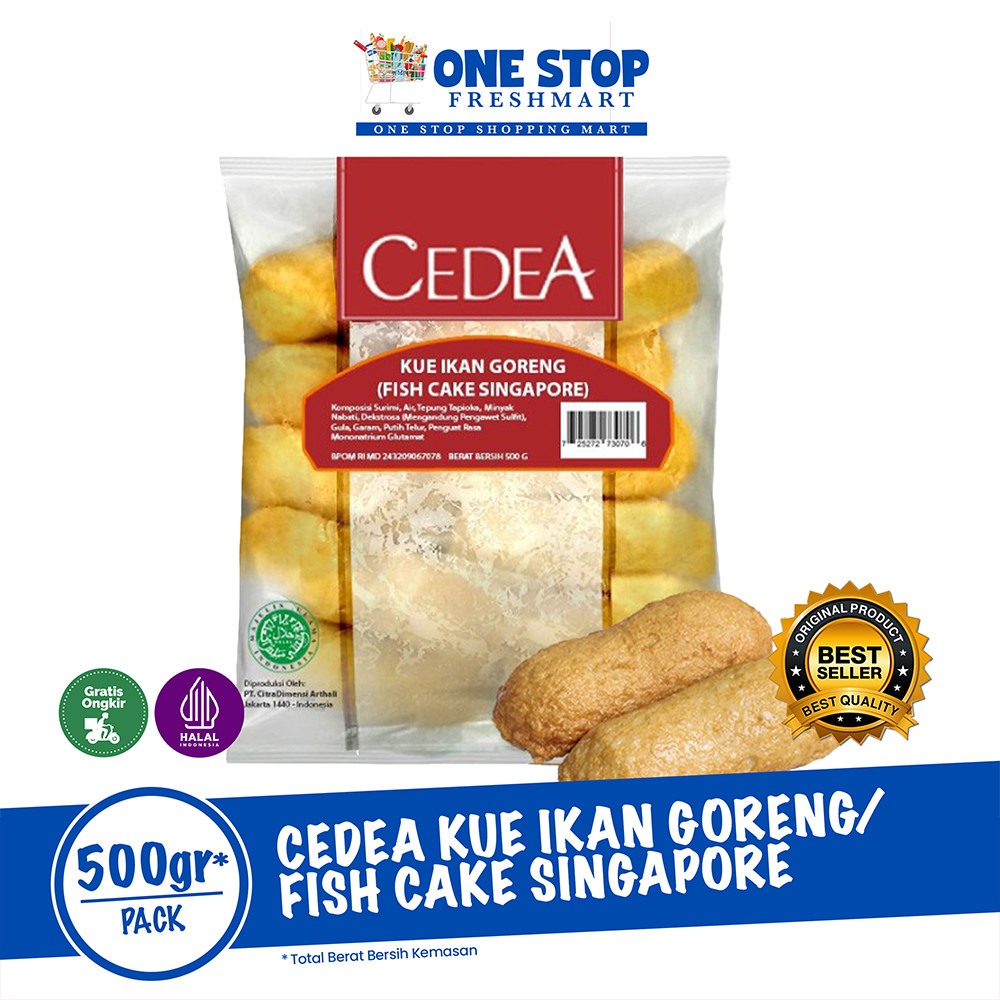 

CEDEA FISH CAKE SINGAPORE 500GR
