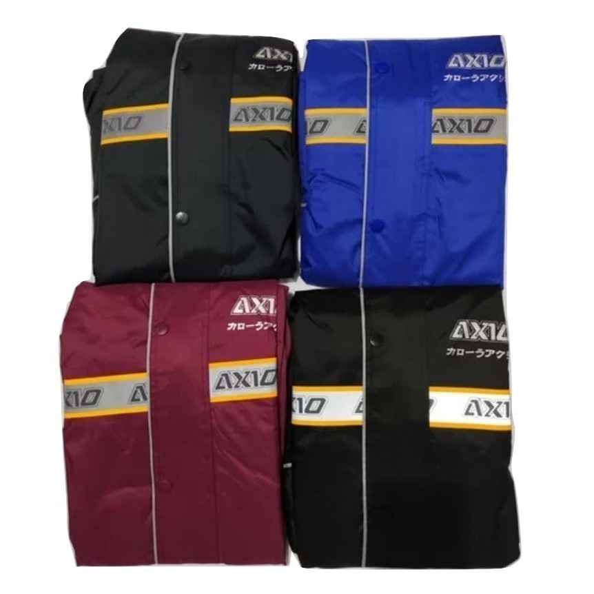 Jas Hujan AXIO Europe 882 ASLI 100% ORIGINAL Bahan Parasut Taslan Ukuran S M L XL dan 2XL / XXXL