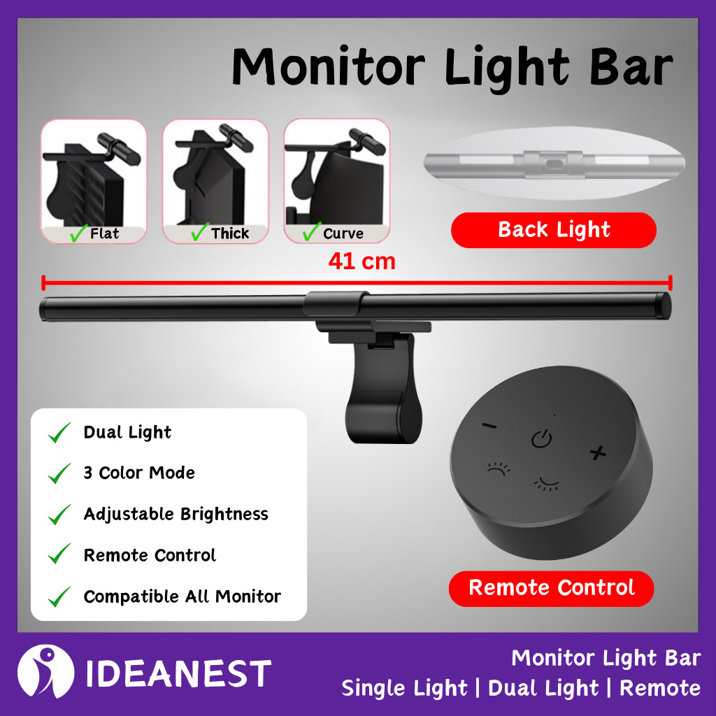 Hanging Lamp Screen LED Light Bar Lampu Layar LED Monitor Komputer Light Bar Backlight