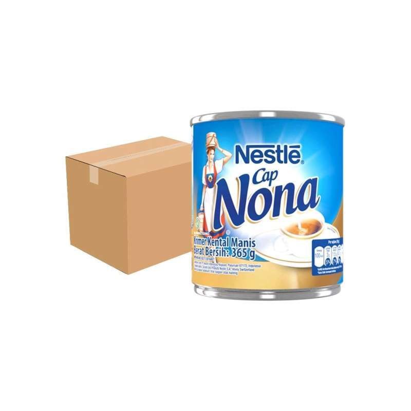 

Cap Nona Krimer Kental Manis Kaleng 1 Karton (48 x 365gr)