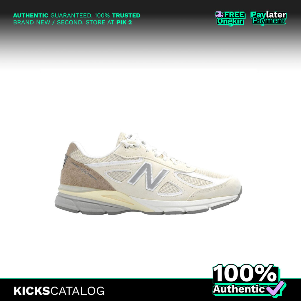 New-Balance-990v4-MiUSA-Limestone - 100% Authentic | BNIB