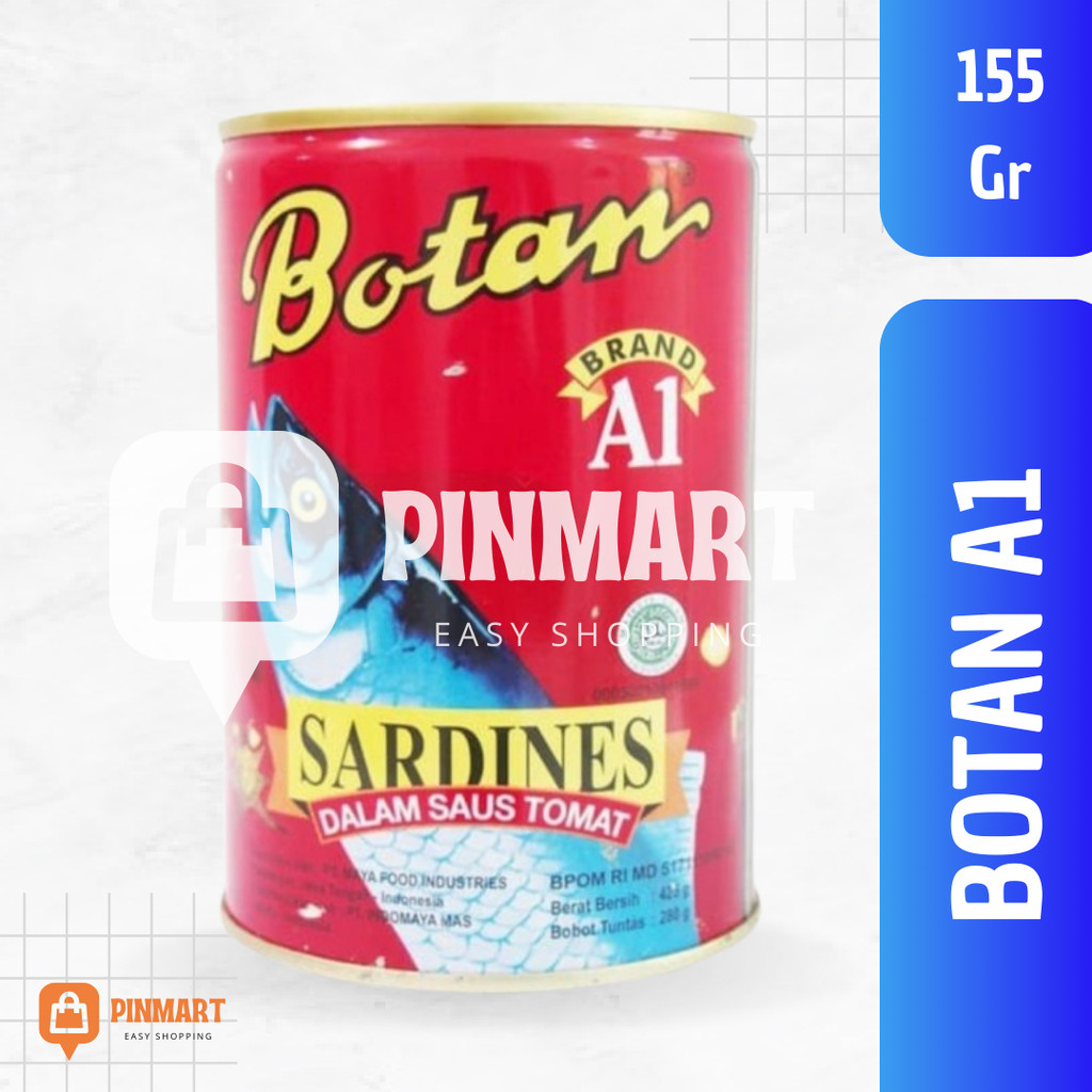 

BOTAN A1 MACKAREL KALENG 155GR
