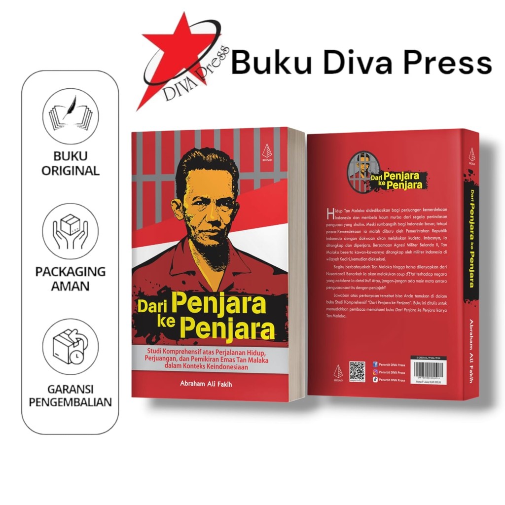 Buku Diva Press - Buku Dari Penjara ke Penjara - Tan Malaka - Abraham Ali Fakih - IRCiSoD