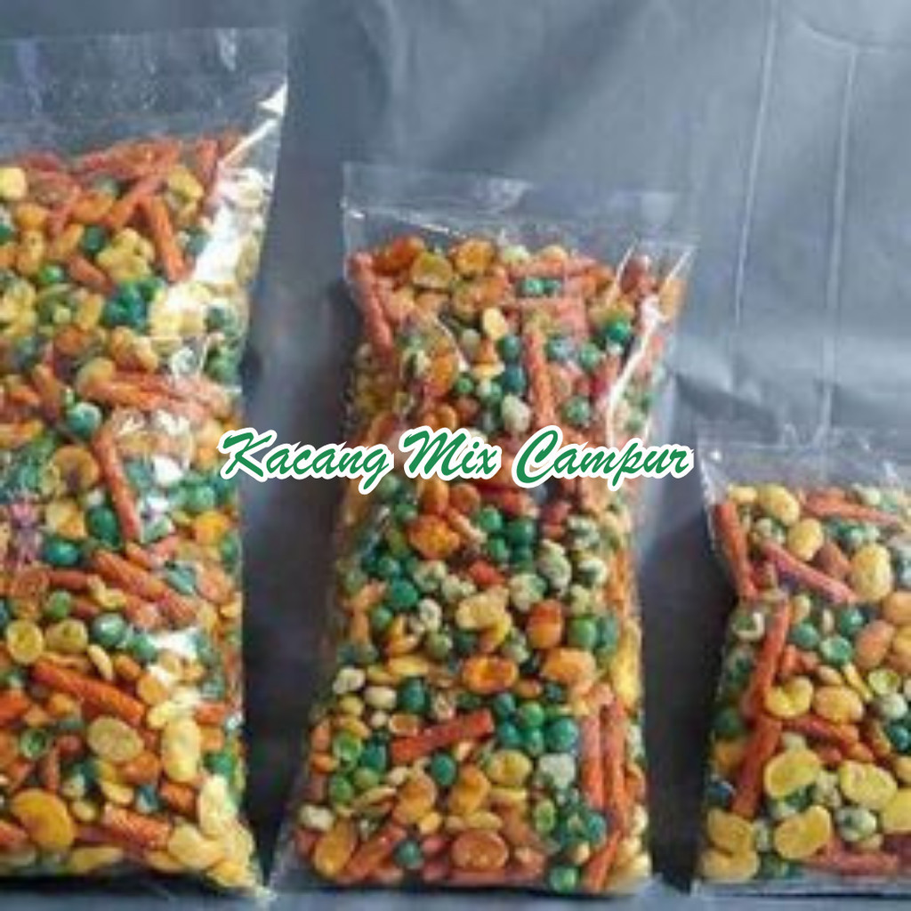 

TERMURAH! cemilan kacang kacang kacangan kacang campur 1kg kacang campur mix