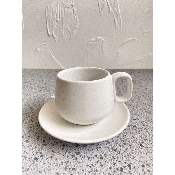 aryaboskushopMasimo Cup & Saucer Gelas Cangkir Mug Keramik 200ml