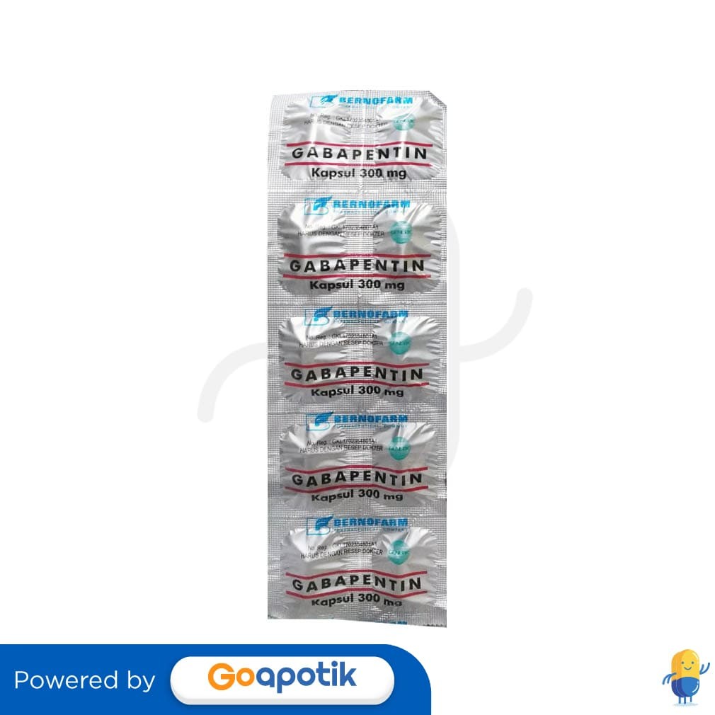 Gabapentin Bernofarm 300 Mg Strip 10 Kapsul