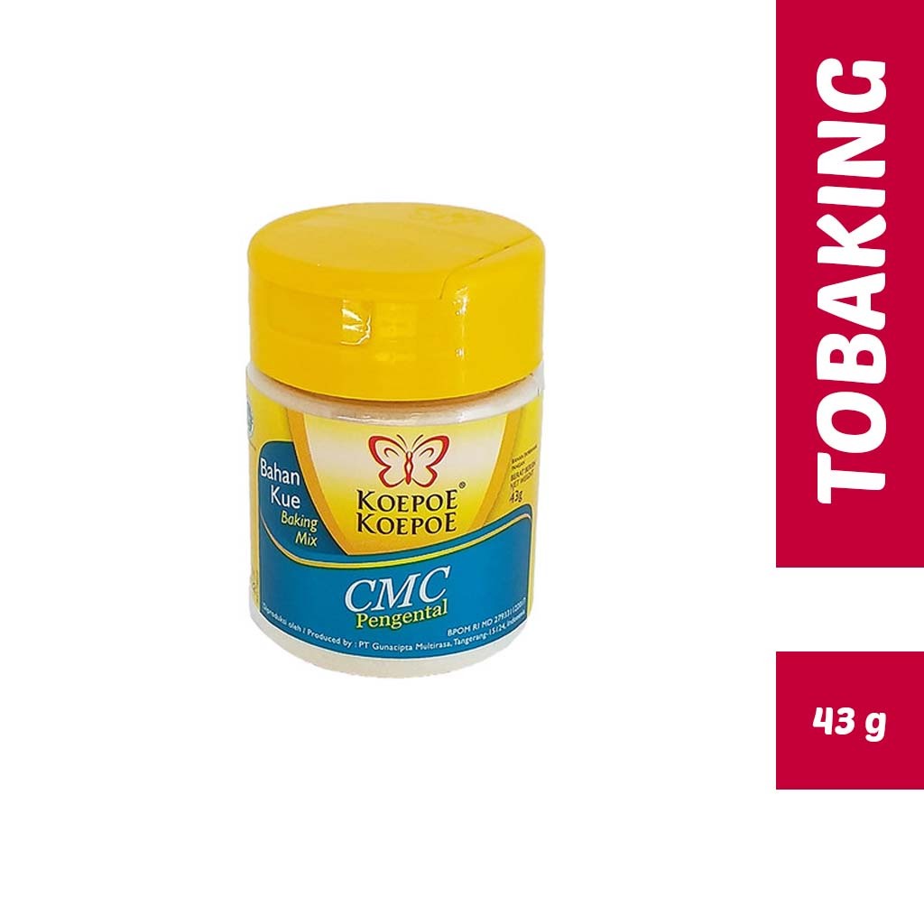 

TERLARIS Koepoe CMC Pengental 43gr Kupu Bahan baking