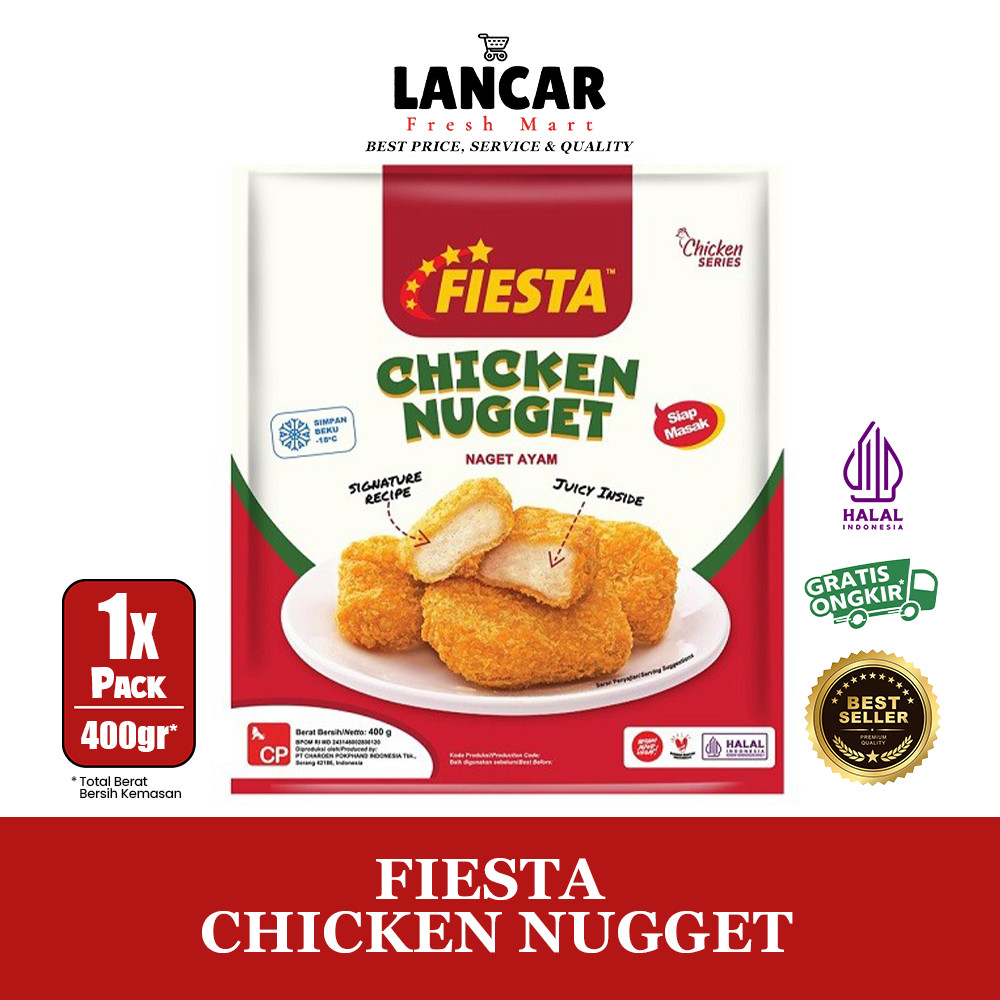 

FIESTA CHICKEN NUGGET 400GR