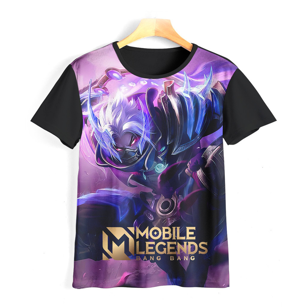 Kaos Mobile Legends Keren dan Adem | Kaos Hayabusa Mobile Legends Anak & Dewasa | 18SML Skin Mobile 