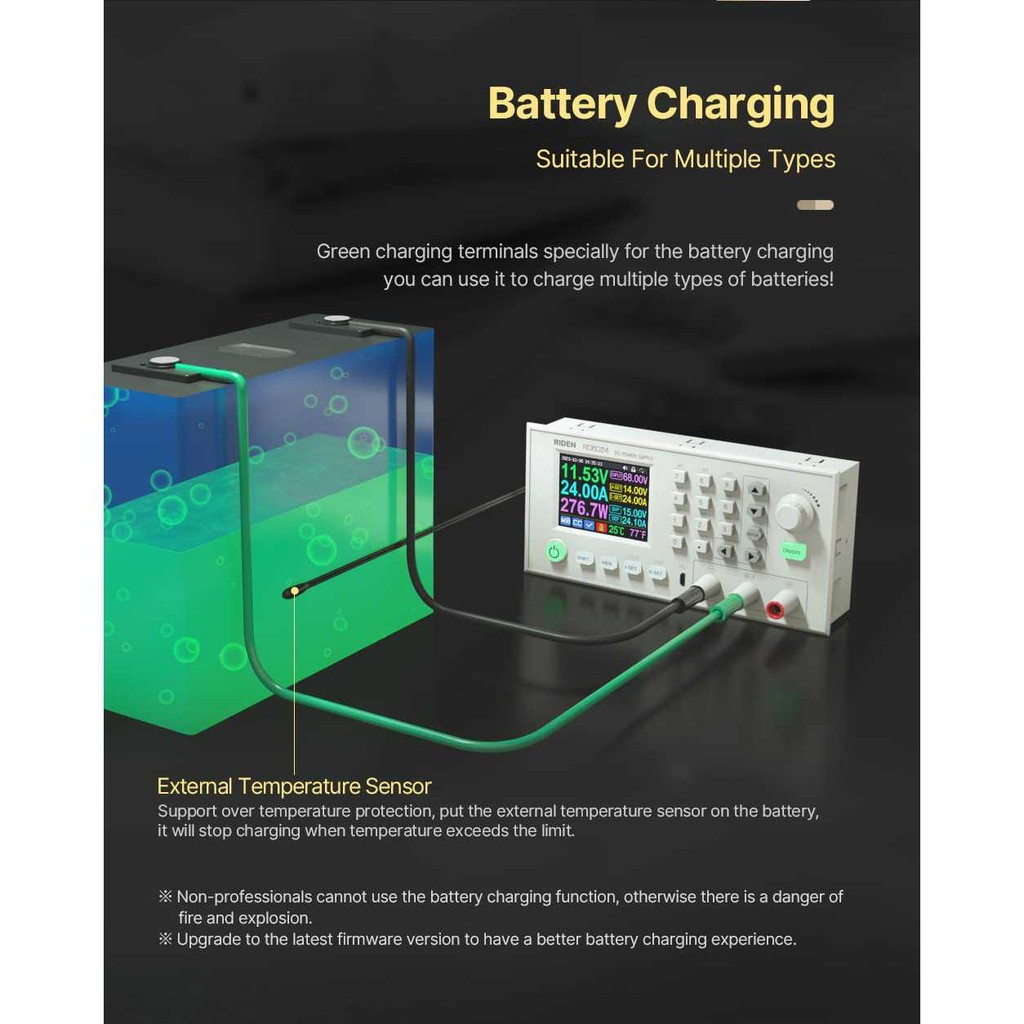 RIDEN Module Adjustable Power Supply DC Regulated Display 24A 60V - RD6024