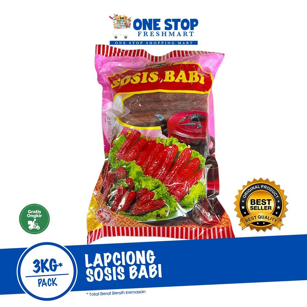 

LAPCIONG SOSIS BABI 3KG / LAPCIONG 3KG