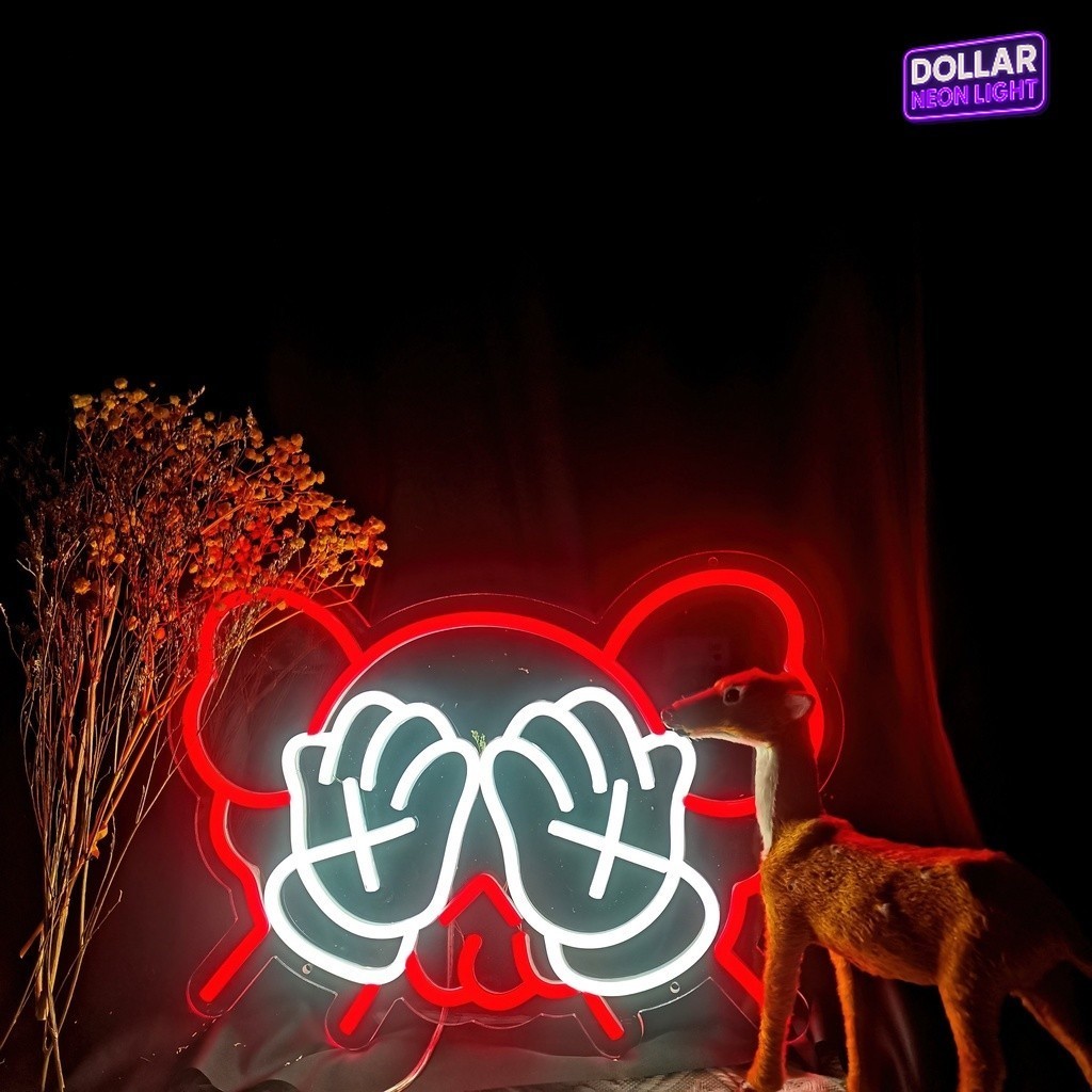 Neon Sign Led Anime Neon Sign Custom Neon Sign Wall Art Atmosphere Light Party Sign Single Girl Part