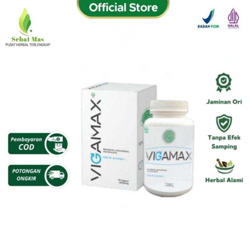 (Terlaris) Vigamax Original Asli 100 % Herbal