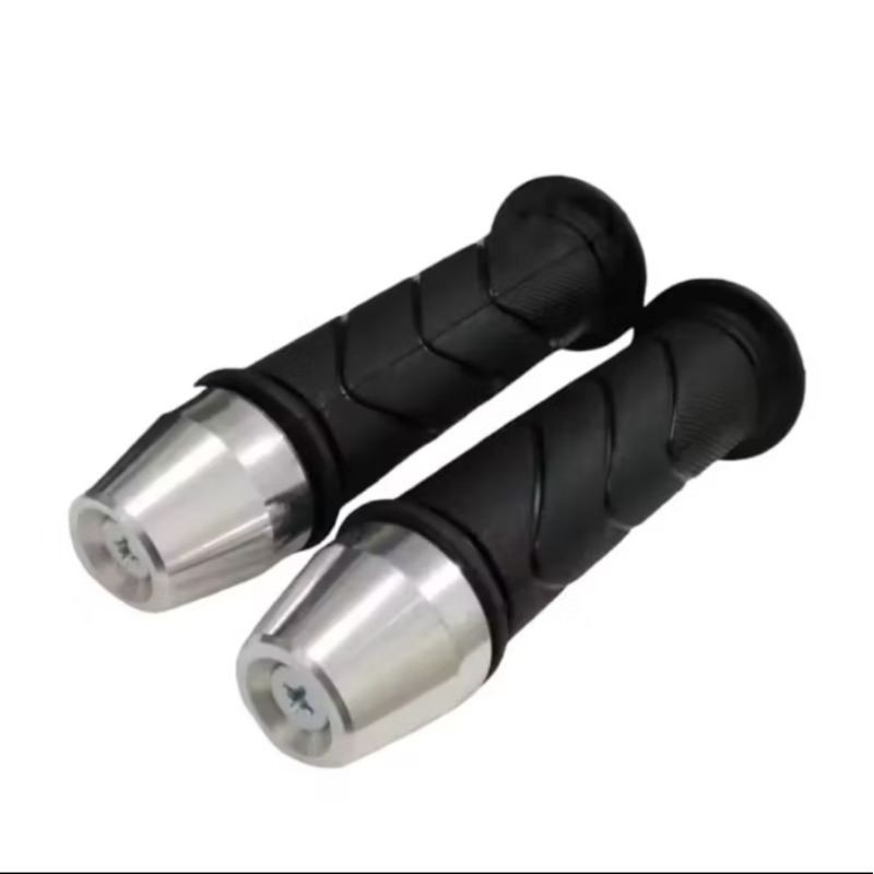 GRIP MOTOR Handgrip honda + jalu stang chrome model pcx beat Vario scoopy genio revo supra universal