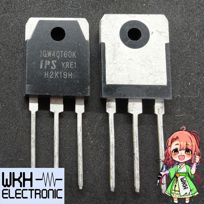 EWR27 IGW40T60K IGW40T60 K 40T60K IGBT Inverter Mesin Las 40A 600V TO247