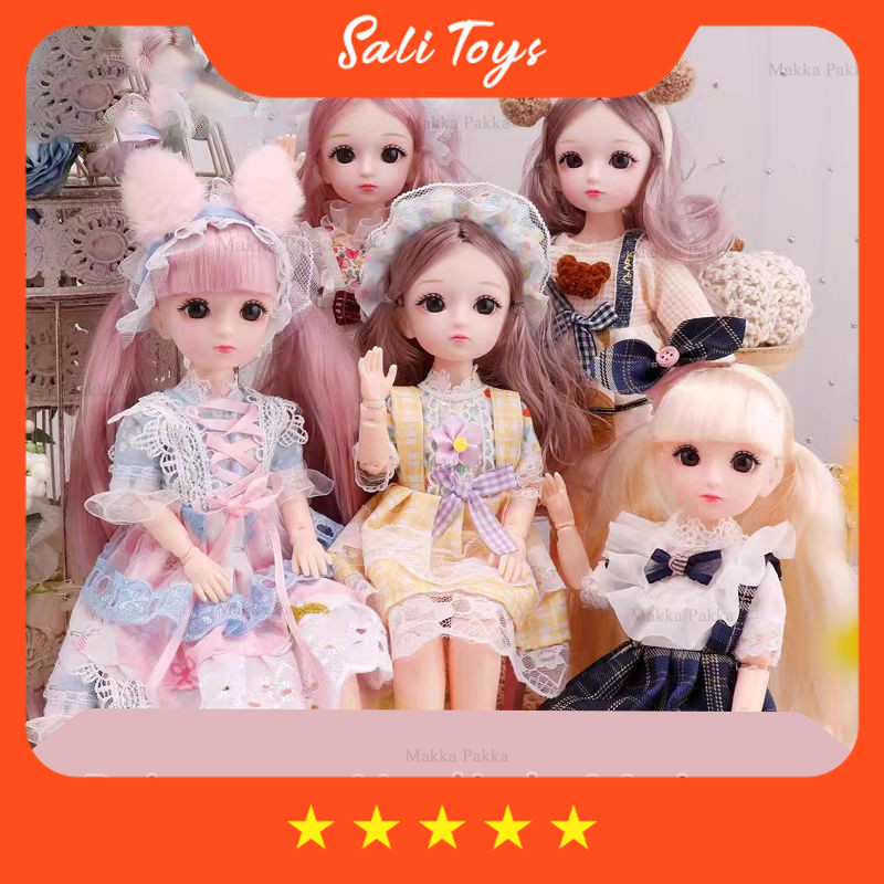 Mainan Anak LucuMainan Anak Boneka Seri / Princess 30cm Hadiah Mainan / Cute DIY Girls Gift Princess