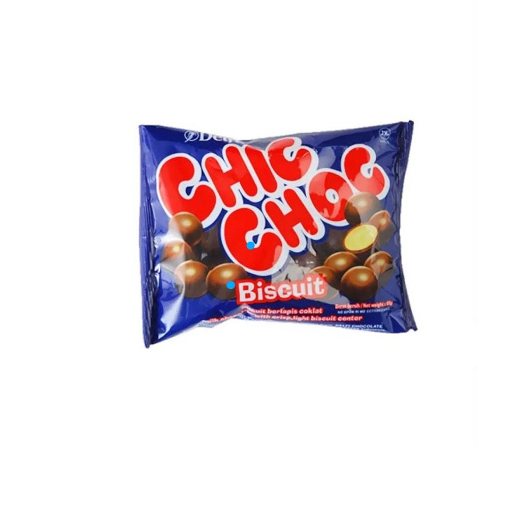 

Delfi Chic Choc Biscuit Chocolate Ball 40 gr Bola Biskuit Cokelat