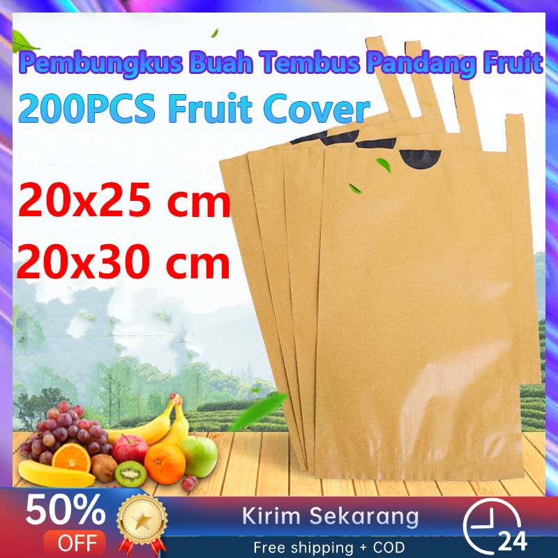 100PCS Fruit Cover/Pembungkus Buah/Fruit Cover Anti Serangga/Kantong Jaring Pembungkus/Buah Anggur/ 