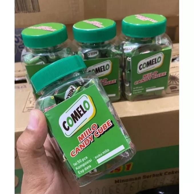 

PROMO 100 pcs permen milo candy cube lokal/comelo/Comelcow/comaltine