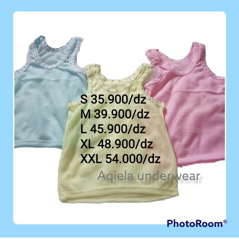 12 PCS KAOS SINGLET KIKI/KAOS DALAM ANAK MURAH / KAOS DALAM OBRAL /KAOS DALAM ANAK MURAH/KAOS DALAM 