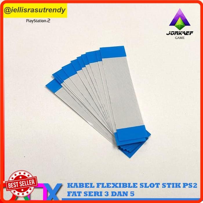 KABEL SLOT STIK PS2 / FLEXIBLE SLOT STICK PS 2 FAT SERI 3XXX & 5XXX - Putih