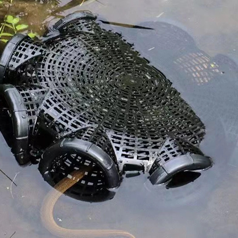 TNT - Bubu Bahan Plastik, Tahan Lama / Kandang Pancing Belut Jumbo 8 Lubang / Memancing Jaring Peran